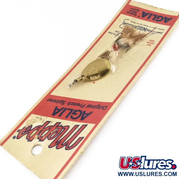  Mepps Aglia 1 dressed, złoto, 3,5 g błystka obrotowa #17579