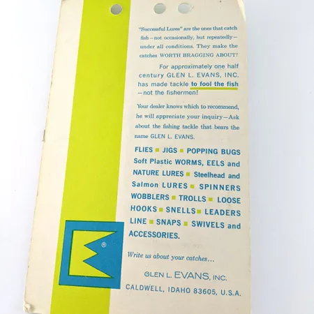 Glen Evans Colorado Spinner 3/0, nikiel, 1,4 g błystka obrotowa #17581