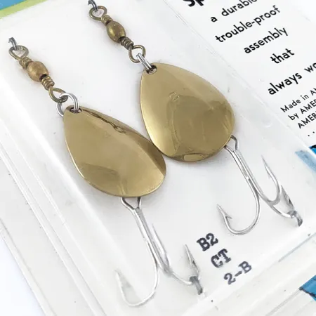 Glen Evans Colorado Spinner 2, złoto, 7 g błystka obrotowa #17582