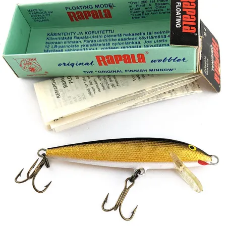 Rapala Original Floater F7 (Finland), G, 4 g wobler #17593