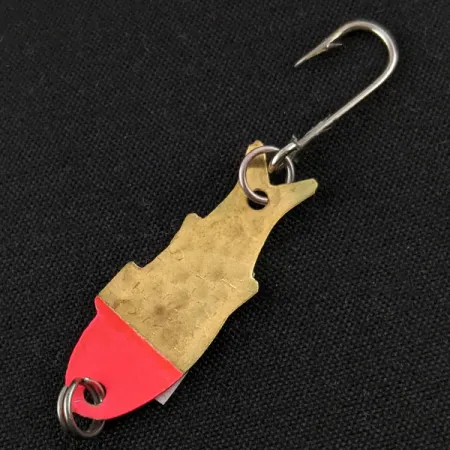 Shoff's Triple Teazer, mosiądz/czerwony UV, 1,1 g błystka wahadłowa #17599