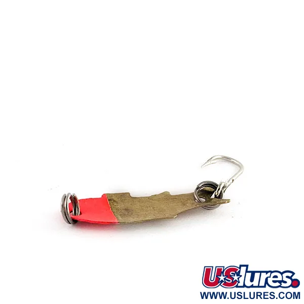 Shoff's Triple Teazer, mosiądz/czerwony UV, 1,1 g błystka wahadłowa #17599