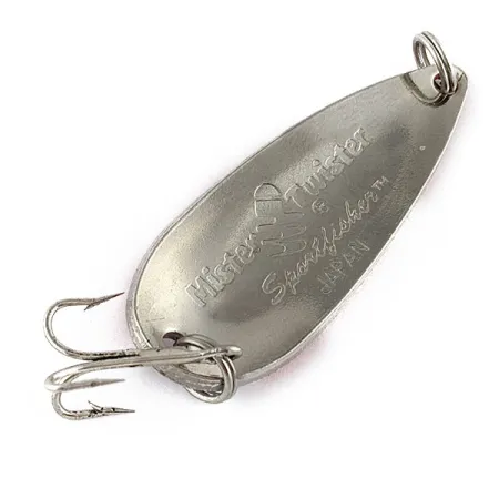 Mister Twister Shelby Sportfisher, czerwony/biały/srebrny, 11 g błystka wahadłowa #17607