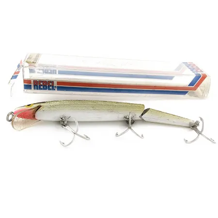 Rebel Floater Jointed F14 (1970s), Gold, 17 g wobler #17610