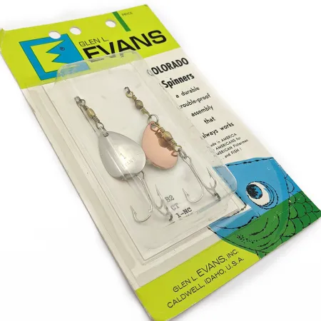 Glen Evans Colorado Spinner 1, Nikiel/miedź, 5 g błystka obrotowa #17890