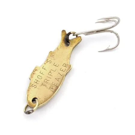 Shoff's Triple Teazer, mosiądz, 3,5 g błystka wahadłowa #17679