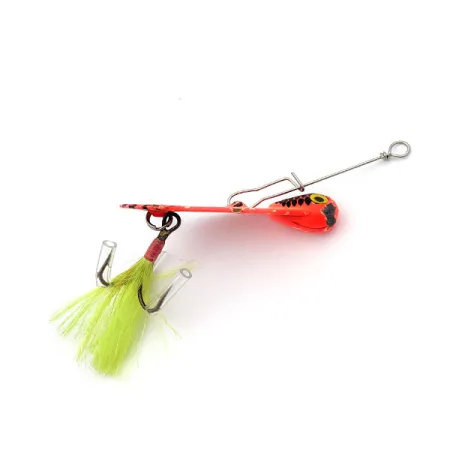 Mann's Bait  Mann's Dancer, czerwony/czarny/żółty, 14 g błystka wahadłowa #17691