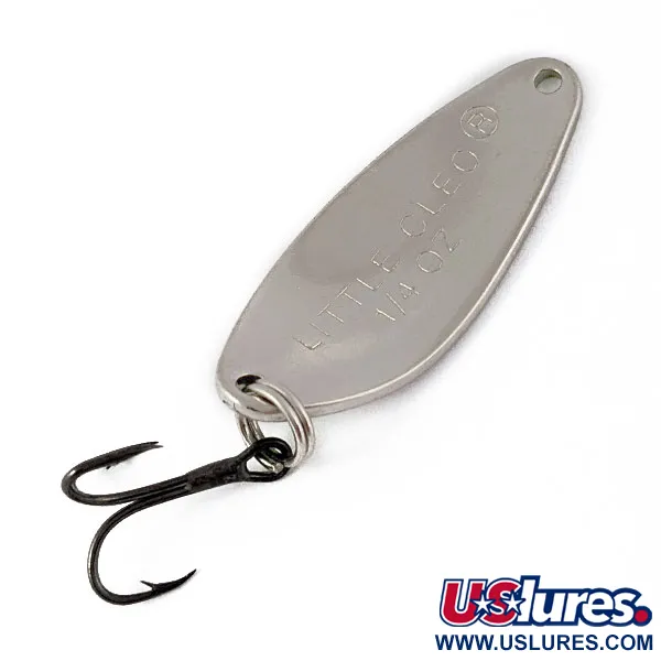 Acme Little Cleo, nikiel/zielony, 7 g błystka wahadłowa #17733