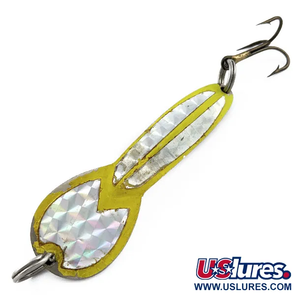  Glen Evans Loco 4, nikiel/żółty, 23  g błystka wahadłowa #17776