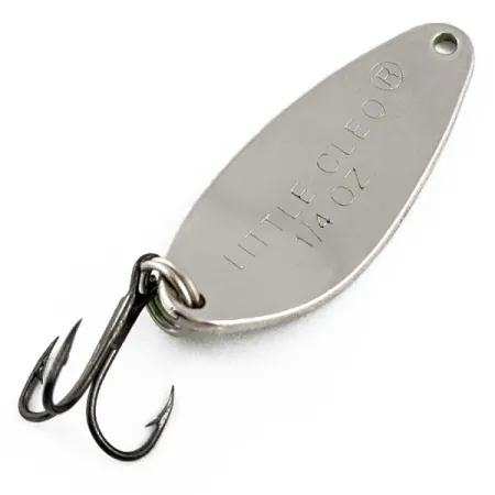 Acme Little Cleo UV (świeci w ultrafiolecie), nikiel/zielony UV - świeci w ultrafiolecie, 7 g błystka wahadłowa #17795