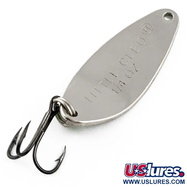 Acme Little Cleo UV (świeci w ultrafiolecie), nikiel/zielony UV - świeci w ultrafiolecie, 7 g błystka wahadłowa #17795