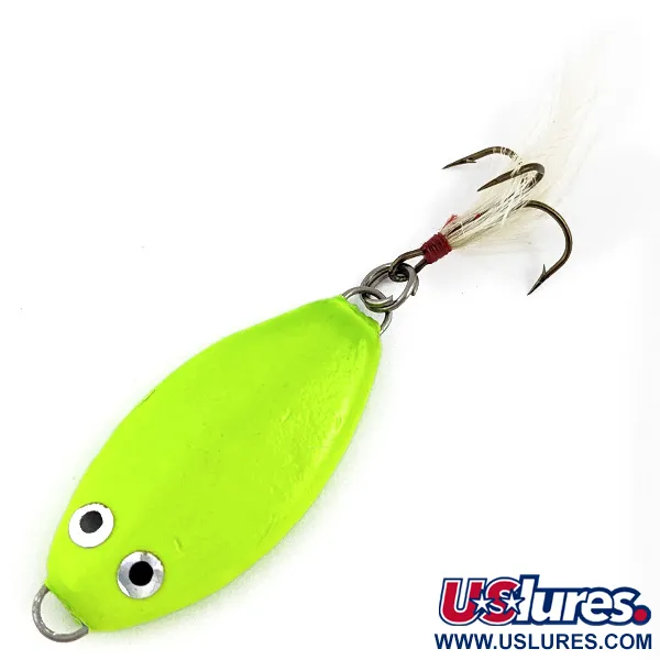 Worth UV (świeci w ultrafiolecie), Chartreuse, 31 g błystka wahadłowa #17857