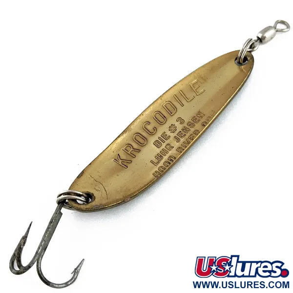 Luhr Jensen Krocodile #3, Żaba, 10 g błystka wahadłowa #17861