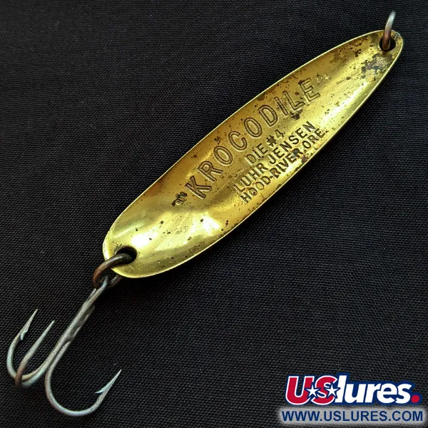 Luhr Jensen Krocodile #4, Żaba, 14 g błystka wahadłowa #17872