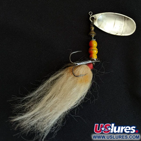  Mepps Aglia 4 Dressed, Srebro, 10 g błystka obrotowa #17911