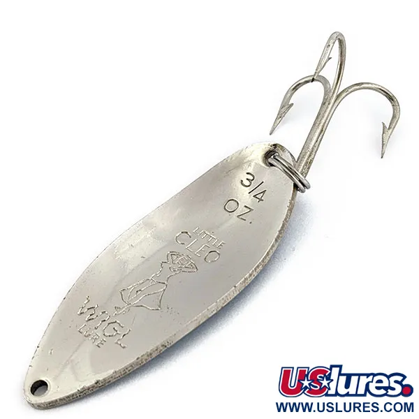 Seneca Little Cleo (Hula Girl), Nikiel/niebieski, 21 g błystka wahadłowa #17928