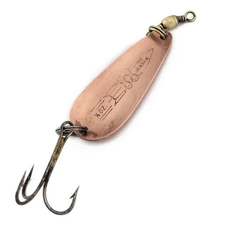 Luhr Jensen Rocket 88, Miedź, 14 g błystka wahadłowa #17930