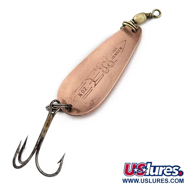  Luhr Jensen Rocket 88, Miedź, 14 g błystka wahadłowa #17930