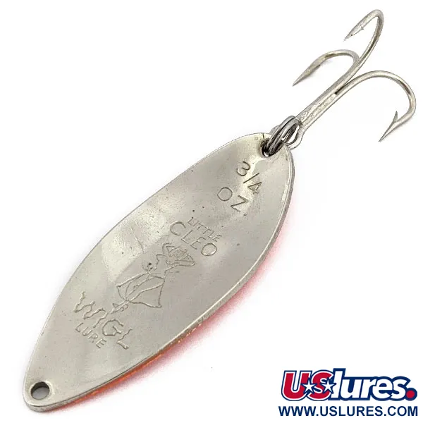 Seneca Little Cleo (Hula Girl), Nikiel/pomarańczowy, 21 g błystka wahadłowa #17940