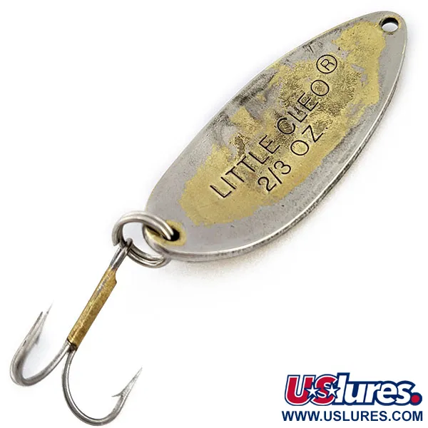 Acme Little Cleo, Nikiel/złoto, 18 g błystka wahadłowa #17953