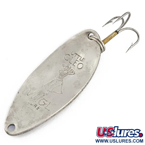 Seneca Little Cleo (Hula Girl), Nikiel/niebieski, 14 g błystka wahadłowa #17968