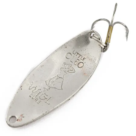 Seneca Little Cleo (Hula Girl), Nikiel/Czerwony, 14 g błystka wahadłowa #17969