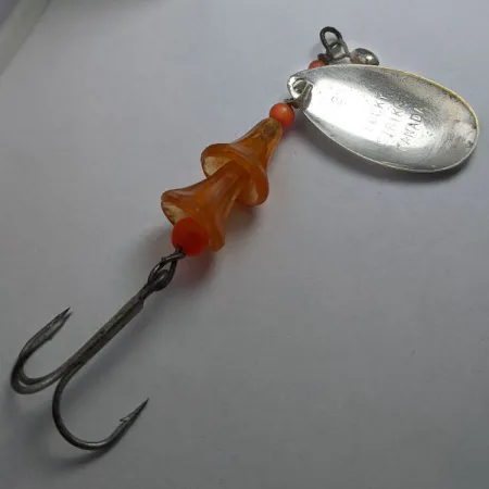 Lucky Strike Coffe Spoon, Nikiel/Czerwony, 5 g błystka obrotowa #17977