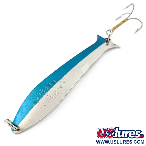 Acme Flash-King Wobbler, Nikiel/niebieski, 7 g błystka wahadłowa #17992
