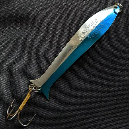 Acme Flash-King Wobbler, Nikiel/niebieski, 7 g błystka wahadłowa #17992