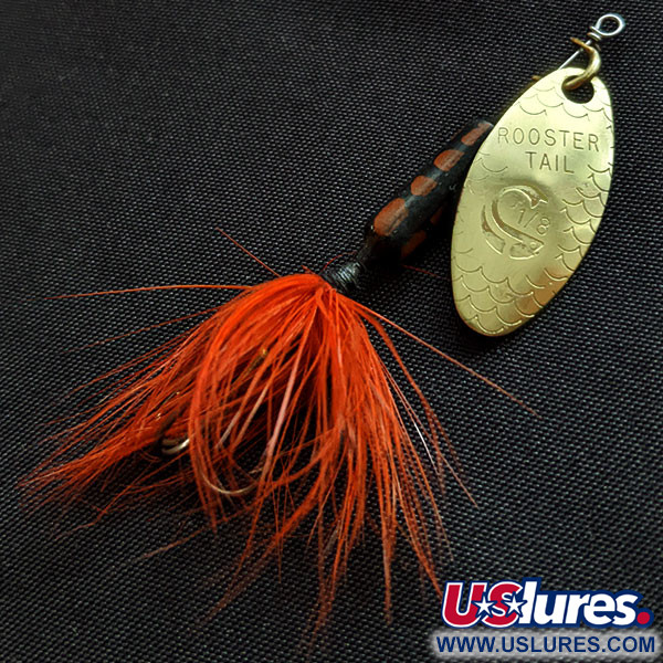 Yakima Bait Worden’s Original Rooster Tail, Zloto, 3,6 g błystka obrotowa #18049