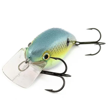 Strike King KVD Silent square bill, Chartreuse Sexy Shad, 12 g wobler #19626