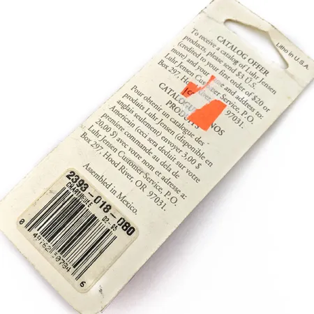 Luhr Jensen Hot Tail, chartreuse, 3,5 g błystka obrotowa #18117