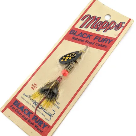 Mepps Black Fury 1 Dressed 