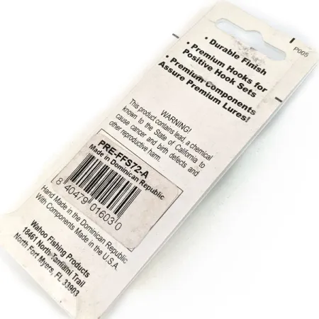 Wahoo Key Largo Swim'n Fin (z grzechotką), srebro, 11 g błystka wahadłowa #18160