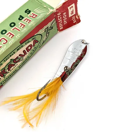 Barracuda Reflecto #3, nikiel, 12 g błystka wahadłowa #18172