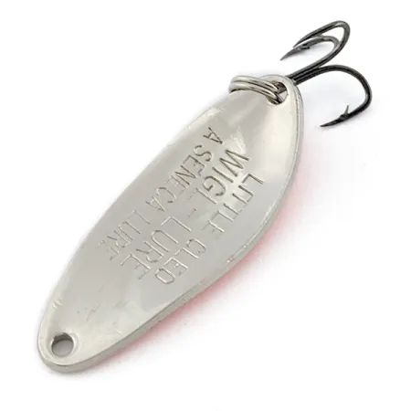 Little Cleo Seneca, nikiel/pomarańczowy, 7 g błystka wahadłowa #18181