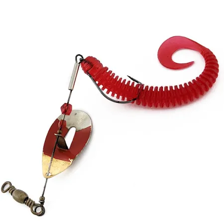 Pflueger June Bug, złoty/nikiel/czerwony, 7 g błystka obrotowa #18186