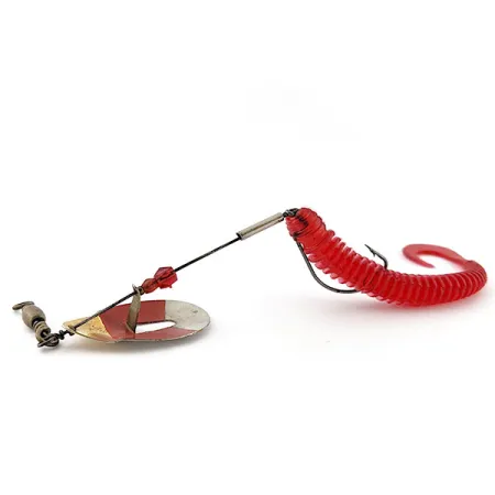 Pflueger June Bug, złoty/nikiel/czerwony, 7 g błystka obrotowa #18186