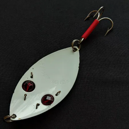 Eppinger Red Eye Wiggler, сzerwony biały, 25 g błystka wahadłowa #18262