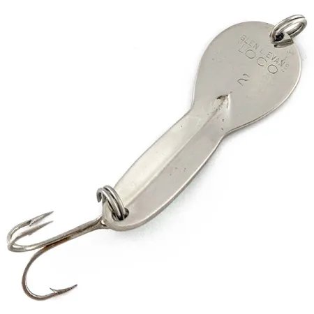 Glen Evans Loco 2, nikiel/zielony, 7 g błystka wahadłowa #18300