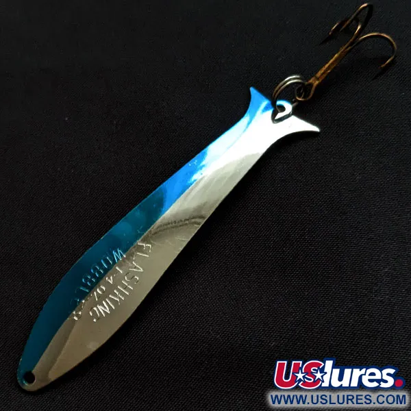 Acme Flash-King Wobbler, nikiel/niebieski, 7 g błystka wahadłowa #18316