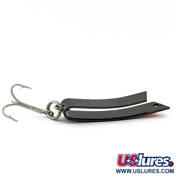 Luhr Jensen Super-Duper 506 , Czarny czerwony, 7 g błystka wahadłowa #18429