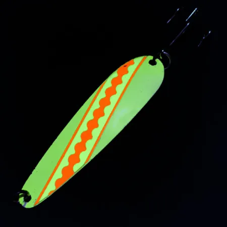 Luhr Jensen Westport Wobbler UV, żółty, 14 g błystka wahadłowa #18368