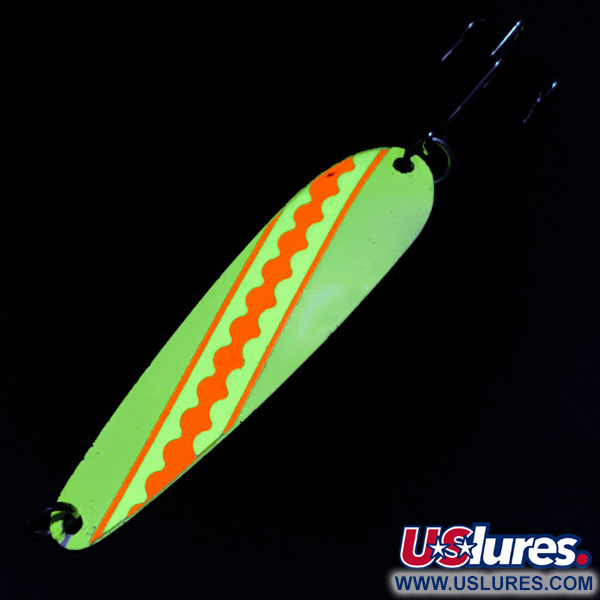  Luhr Jensen Westport Wobbler UV, żółty, 14 g błystka wahadłowa #18368