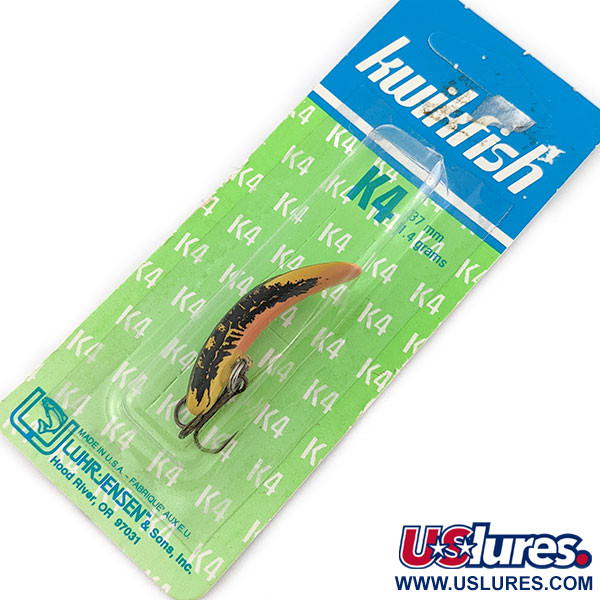 Luhr Jensen Kwikfish K4 pre Rapala, bronze crawfish, 1,4 g wobler #18378