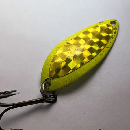 Luhr Jensen Little Jewel, żółty, 14 g błystka wahadłowa #18407