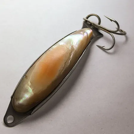 Salm Killer Red Abalone Pearl Minnow​, nikiel/pearl, 12 g błystka wahadłowa #18439