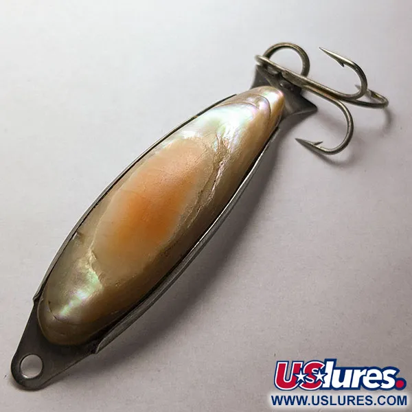 Salm Killer Red Abalone Pearl Minnow​, nikiel/pearl, 12 g błystka wahadłowa #18439