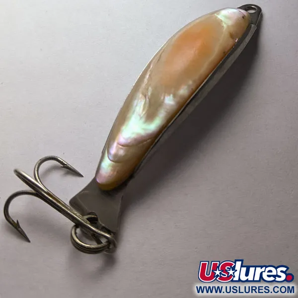Salm Killer Red Abalone Pearl Minnow​, nikiel/pearl, 12 g błystka wahadłowa #18439