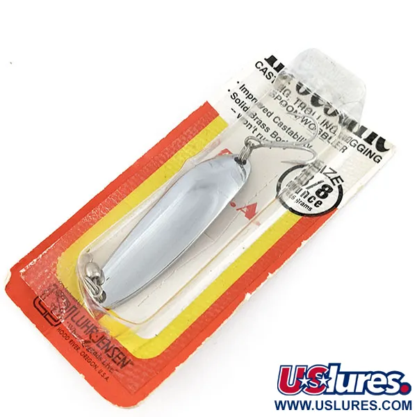 Luhr Jensen Krocodile #3, chrom, 14 g błystka wahadłowa #18482